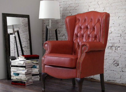 Wing Chair Armchair Club TV Chair Upholstery Sofa 1 Seater Relax Chesterfield